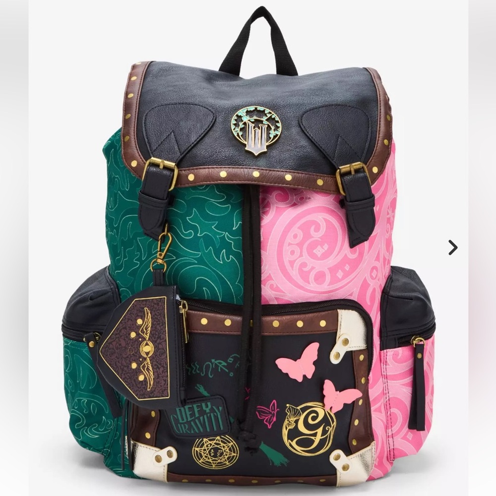 Wicked Elphaba & Glinda Split Slouch Backpack